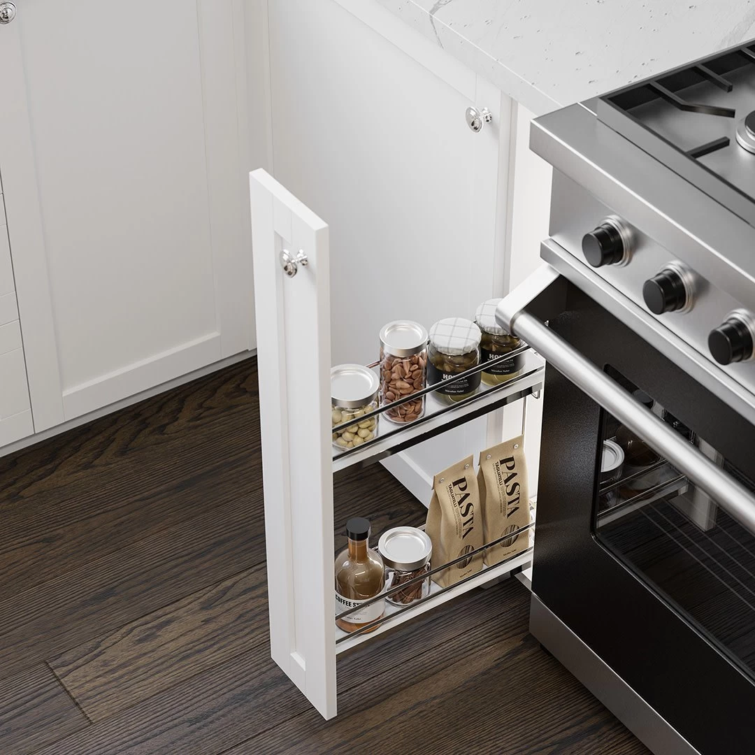 Galaxy Base Cabinet Pull Out Anthracite Grey - 450 Mm (18 In) - Image 5