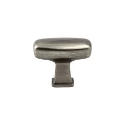 Subtle Surge Knob Modern Brushed Gold - 1 9/16 In
