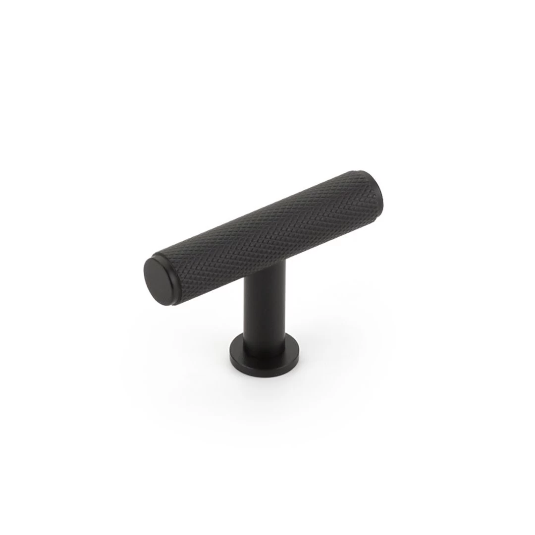 Pub House Knurled T-Knob Brushed Nickel - 2 In - Image 3