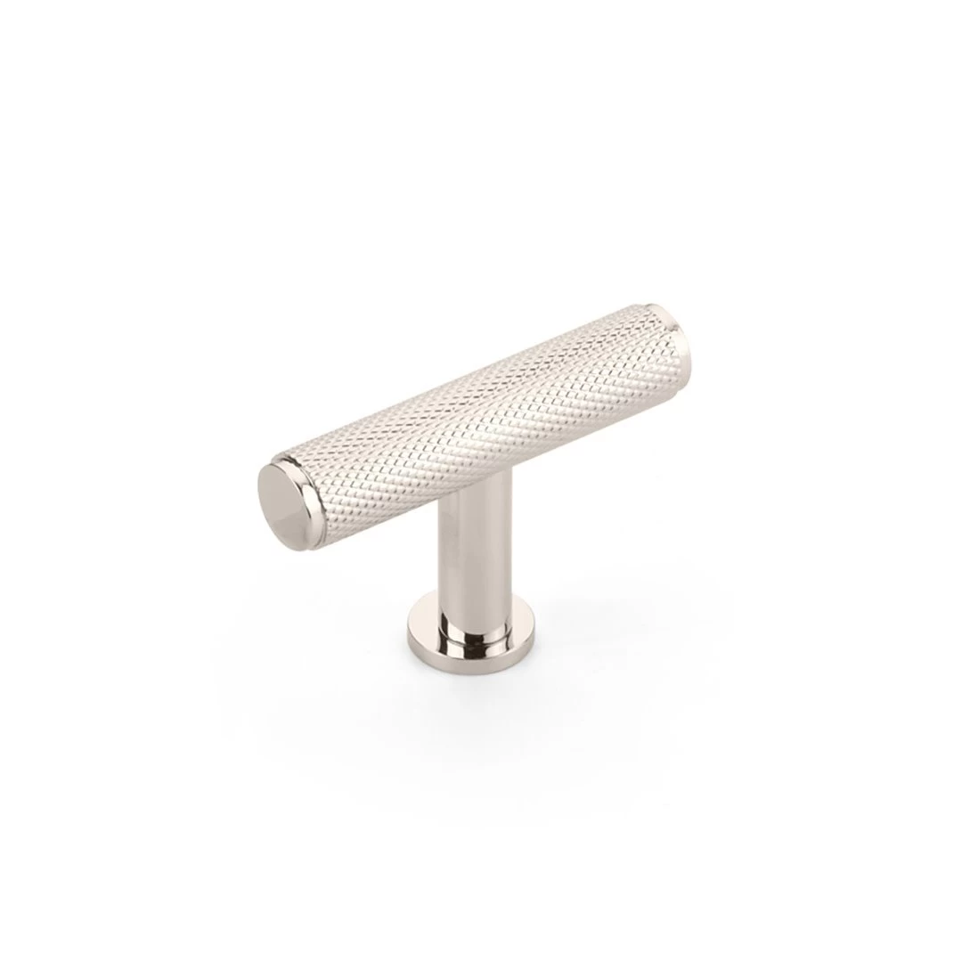 Pub House Knurled T-Knob Brushed Nickel - 2 In - Image 2