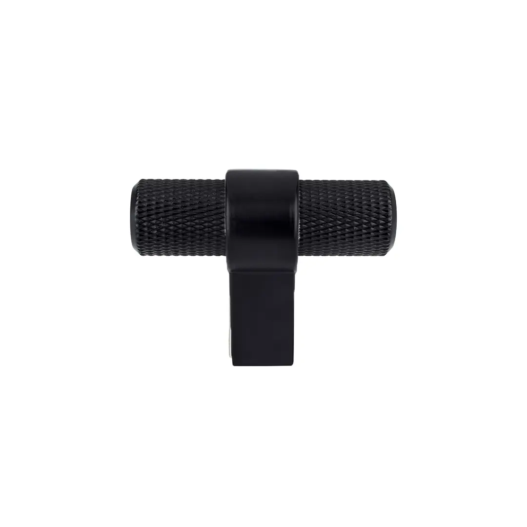 Radial Reign Knurled T-Knob Matte Black And Modern Brushed Gold - 2 In - Image 7