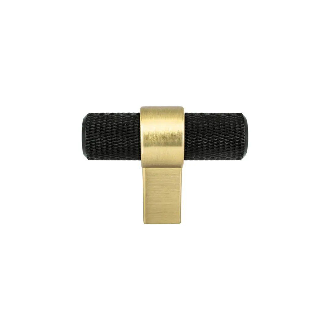 Radial Reign Knurled T-Knob Matte Black - 2 In - Image 4