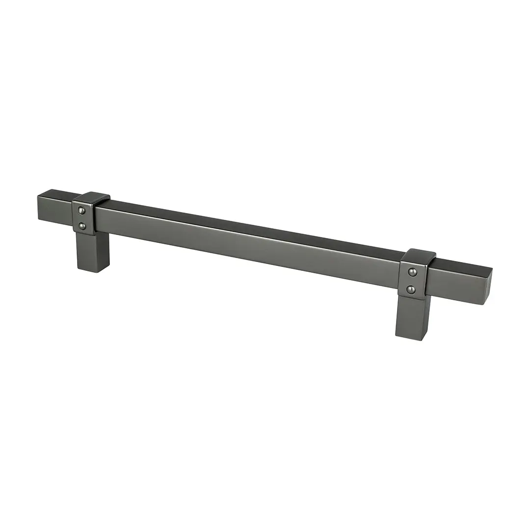 Rivet Rebel Pull Matte Black And Brushed Nickel - 5 1/16 In - Image 15