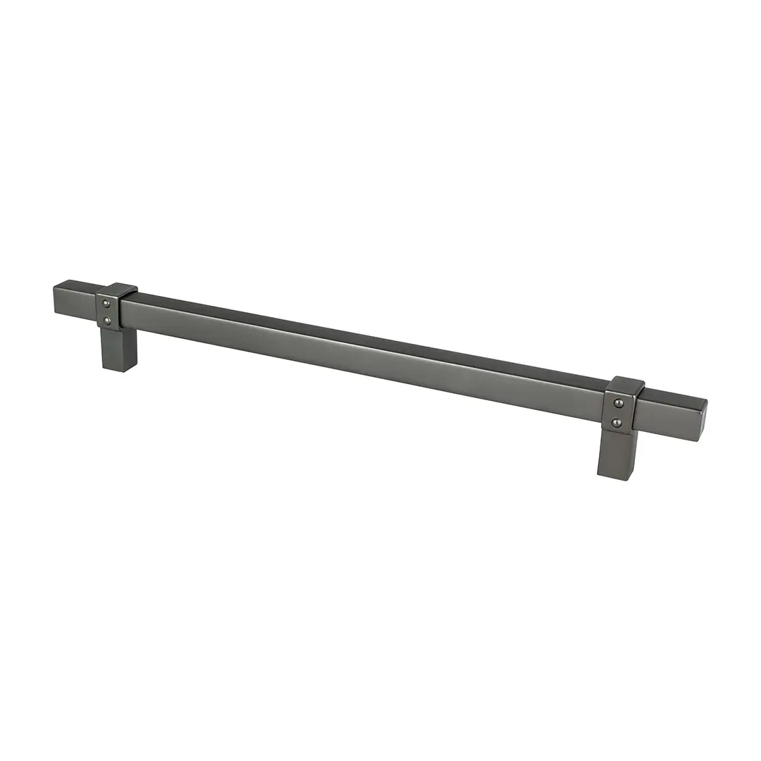 Rivet Rebel Pull Matte Black And Brushed Nickel - 5 1/16 In - Image 6