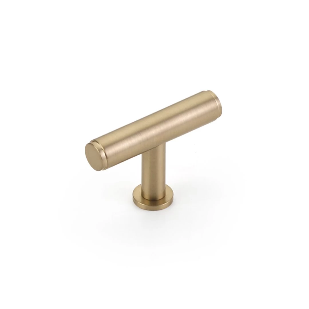 Pub House T-Knob Brushed Nickel - 2 In