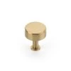Pub House Knob Brushed Nickel - 1 1/4 In