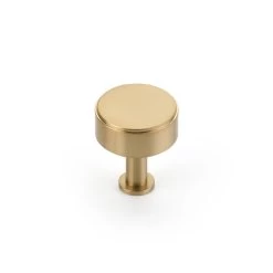 Pub House Knob Brushed Nickel - 1 1/4 In