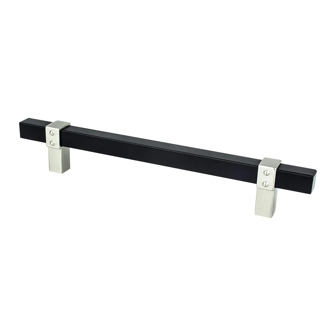 Rivet Rebel Pull Matte Black And Brushed Nickel - 5 1/16 In - Image 12