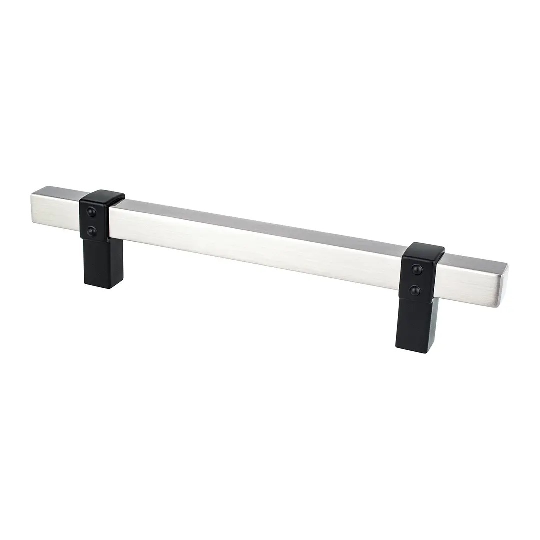 Rivet Rebel Pull Matte Black And Brushed Nickel - 5 1/16 In - Image 20