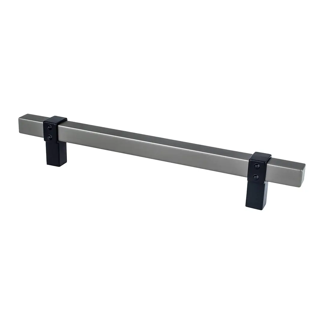Rivet Rebel Pull Matte Black And Brushed Nickel - 5 1/16 In - Image 10