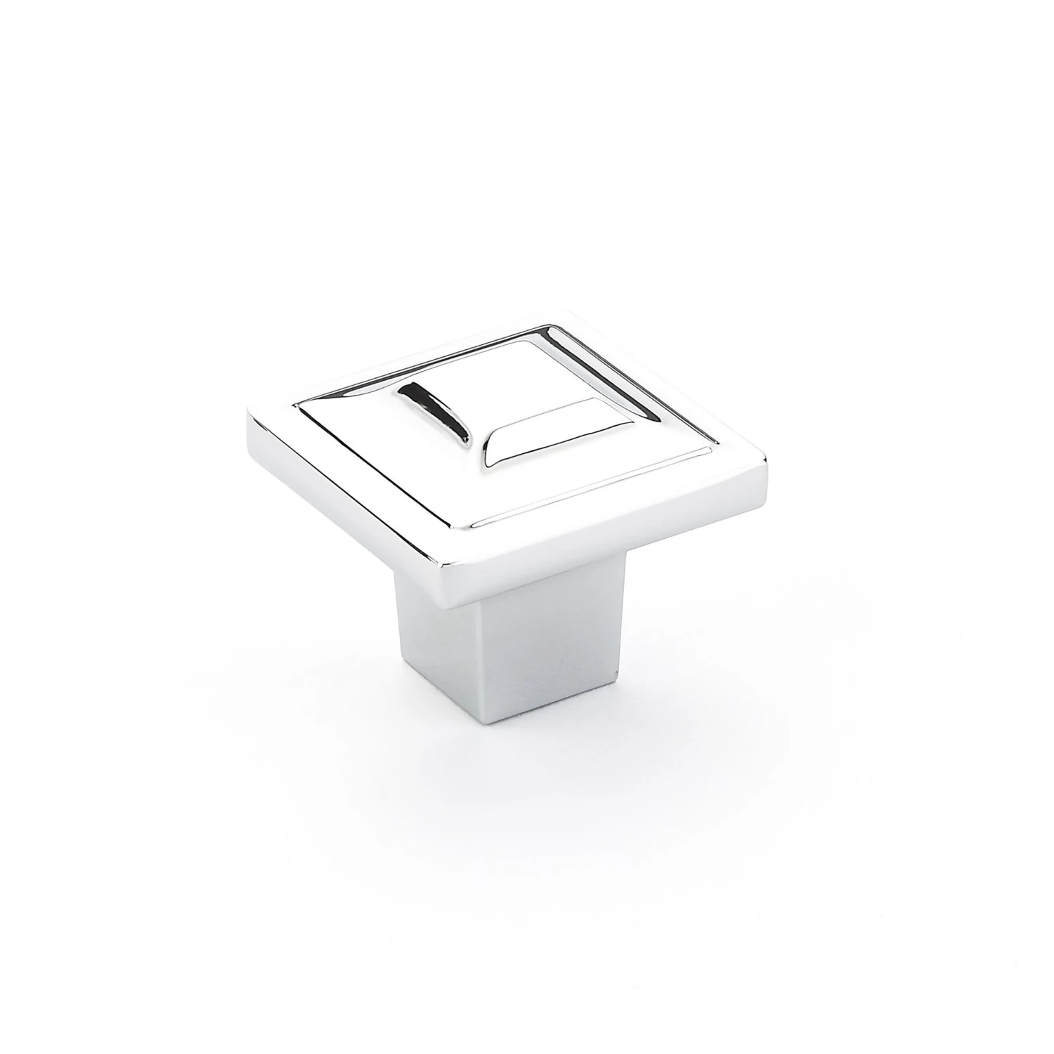 Menlo Park Square Knob Polished Chrome - 1 1/4 In - Image 6