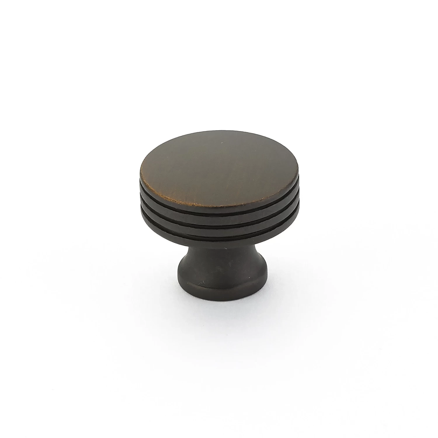 Menlo Park Round Knob Signature Satin Brass - 1 1/4 In - Image 5
