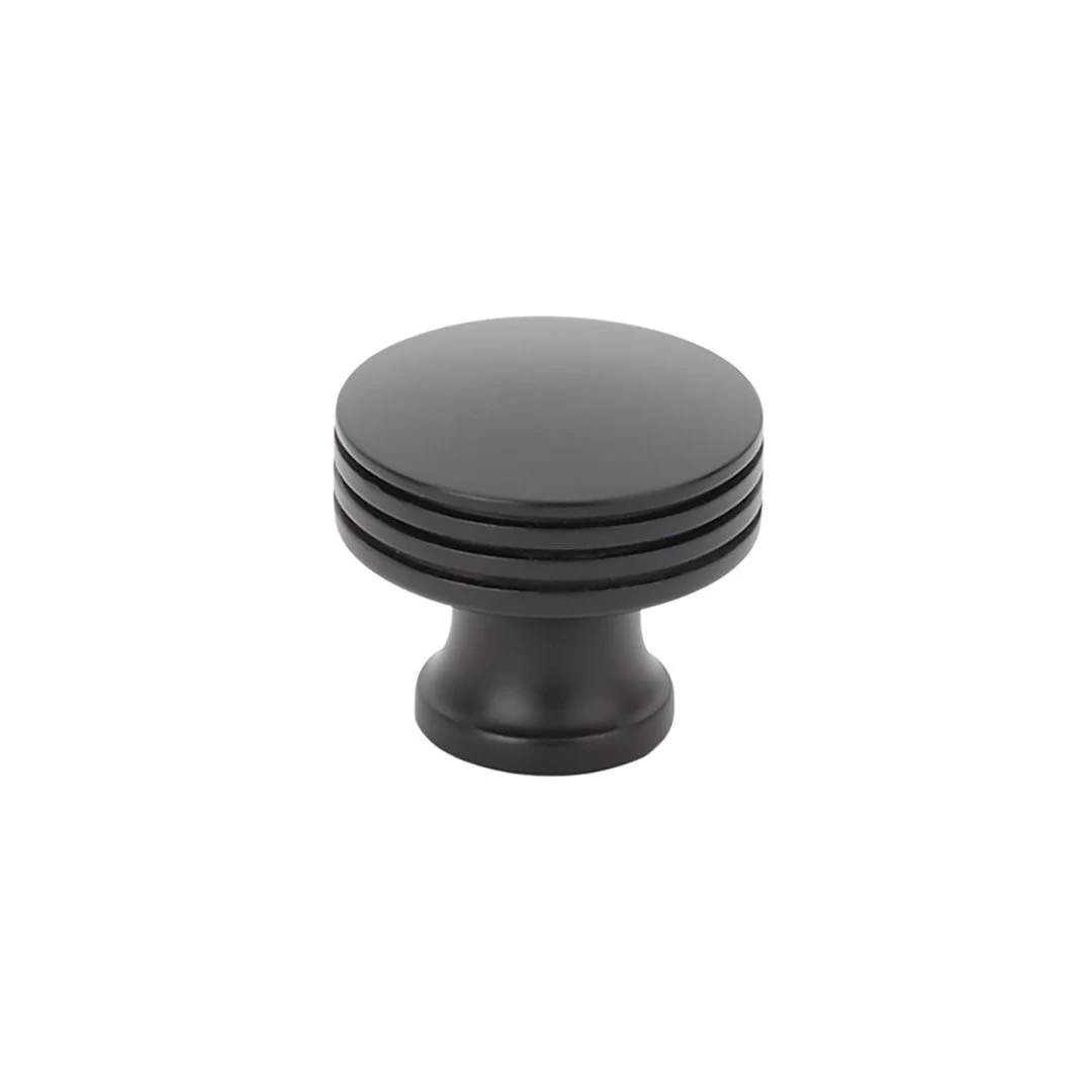 Menlo Park Round Knob Signature Satin Brass - 1 1/4 In - Image 3