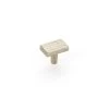 Stradella Knob Polished White Bronze - 1 1/2 In