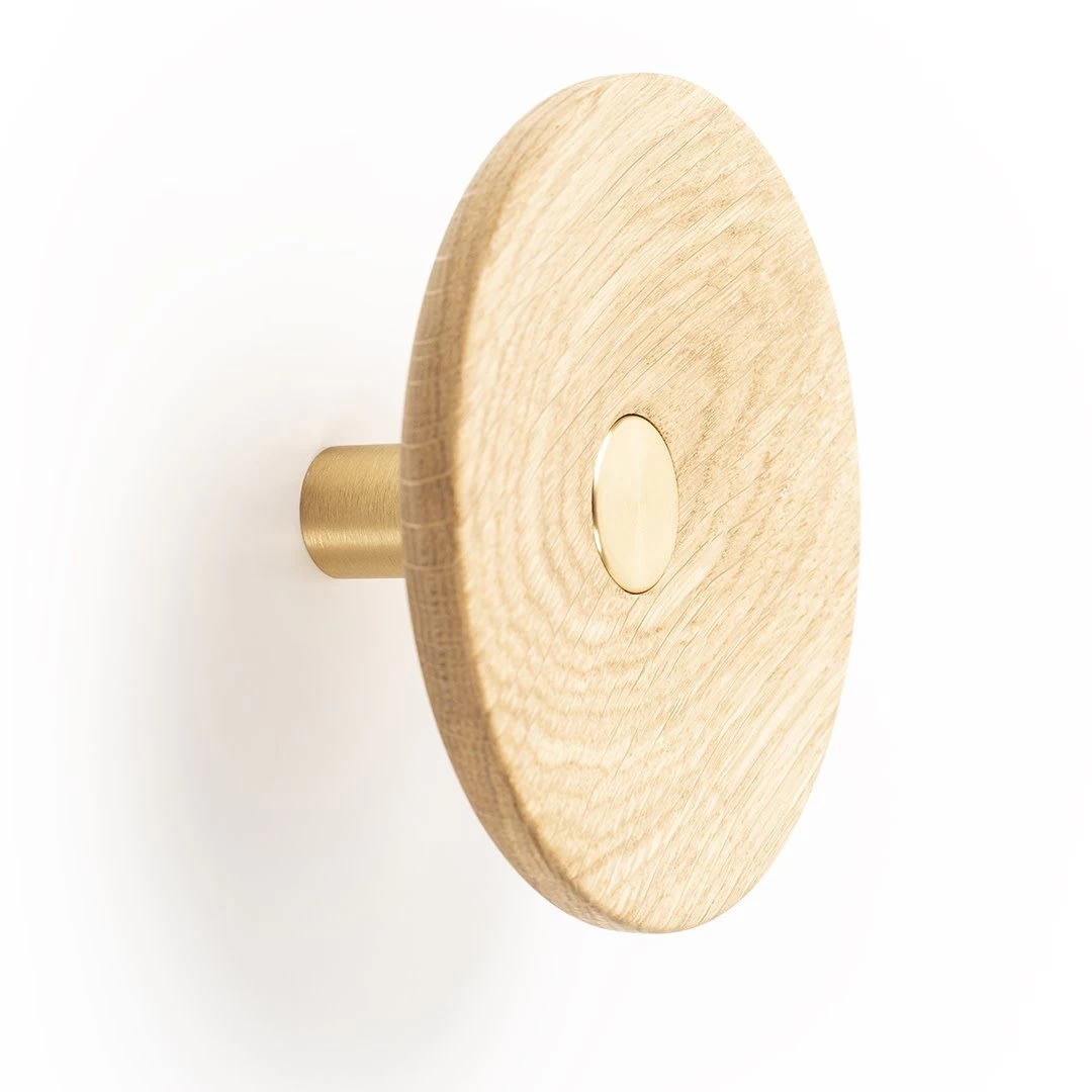 Zoot Hook Dark Brass And Oak - 4 3/4 In - Image 6