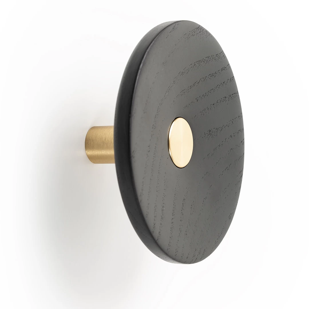 Zoot Hook Dark Brass And Lacquered Black - 2 3/8 In - Image 4