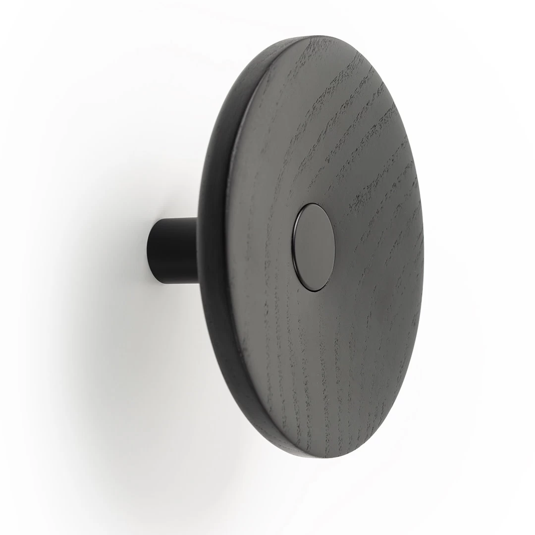 Zoot Hook Dark Brass And Lacquered Black - 2 3/8 In