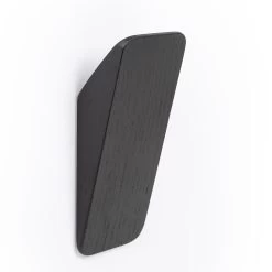 Switch Hook Matte Black Lacquered - 3 3/4 In