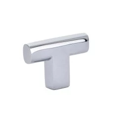 Trail T-Knob Satin Nickel - 2 In