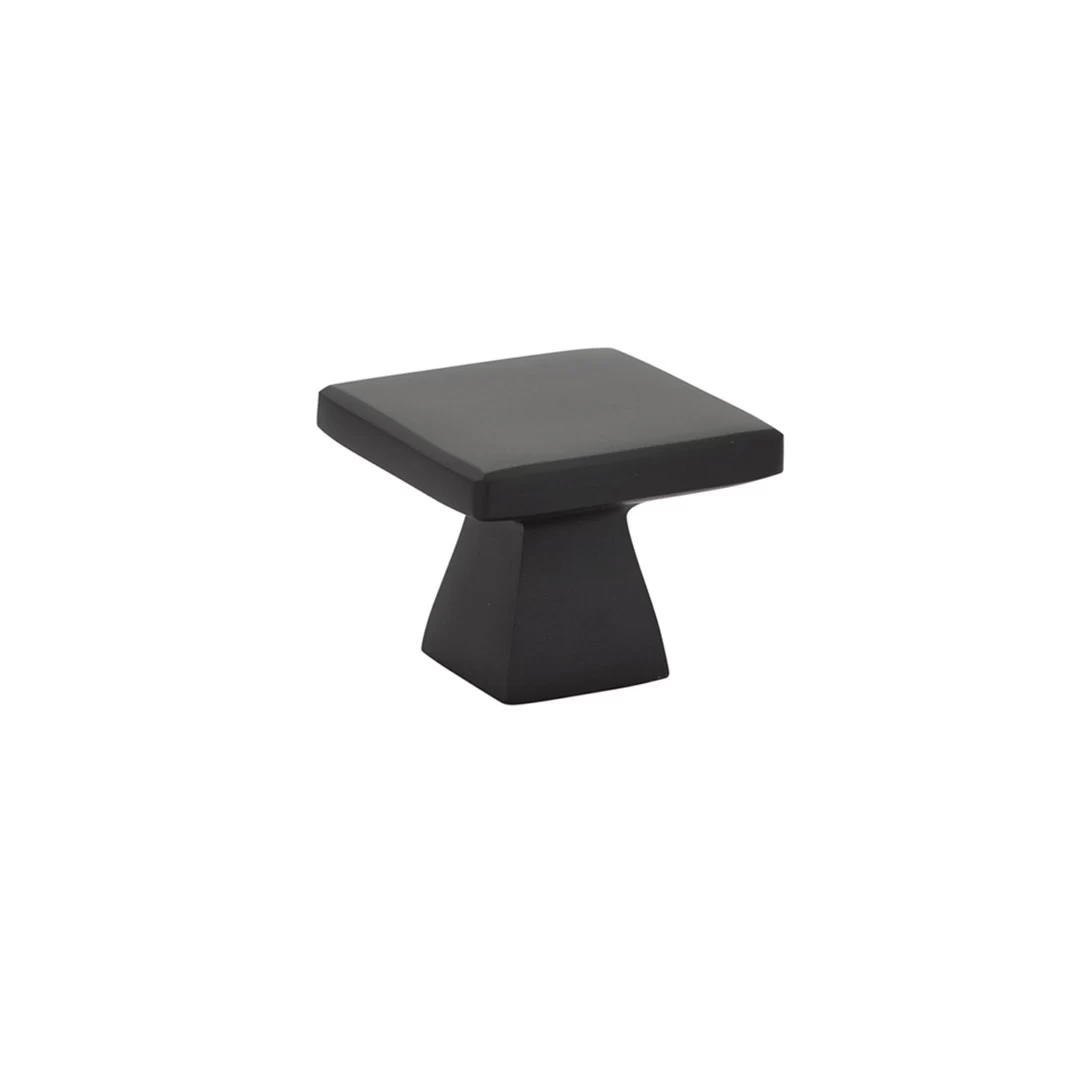 Podium Knob Flat Black - 1 3/4 In - Image 2
