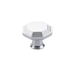 Midvale Knob Polished Nickel - 1 1/4 In