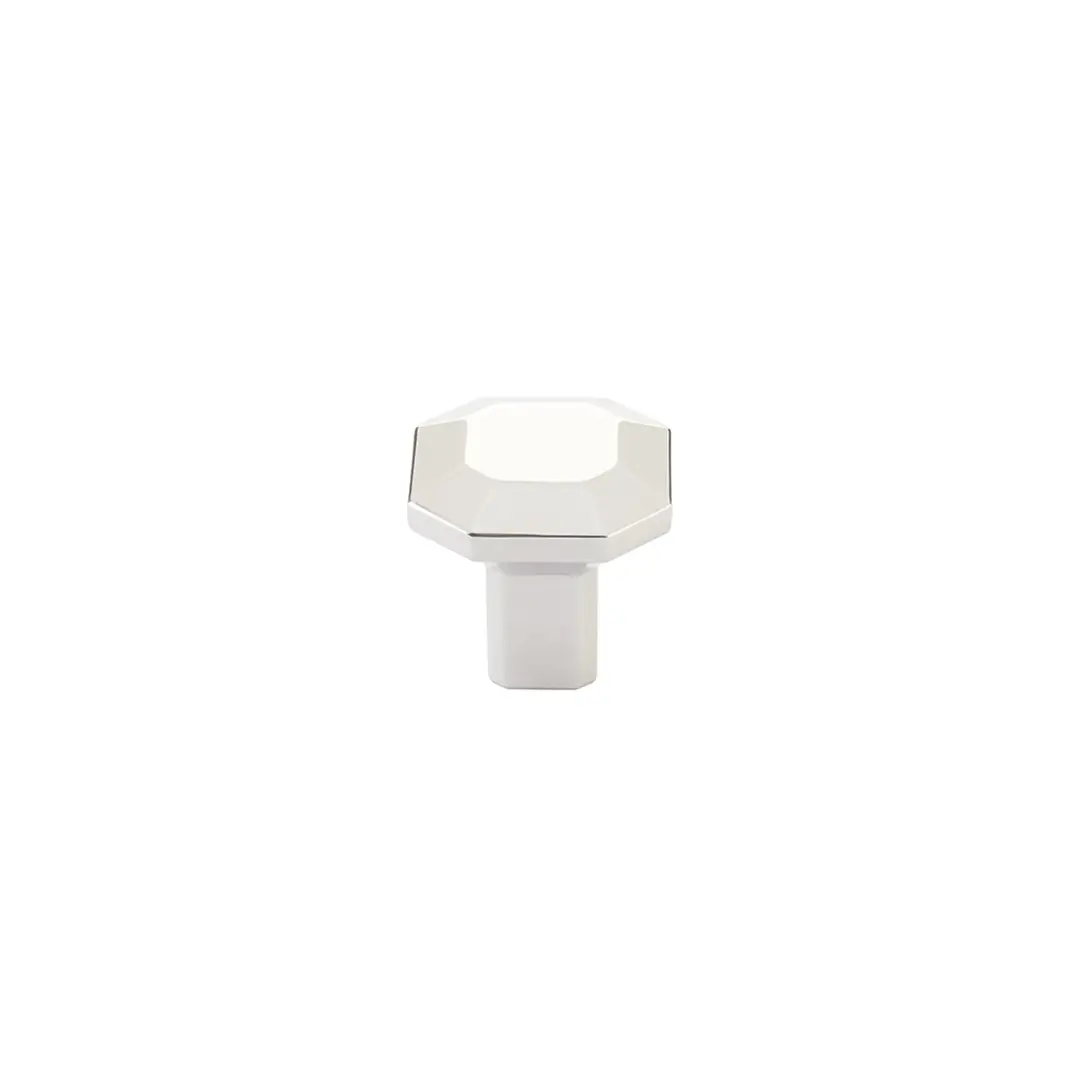 Riviera Square Knob Flat Black - 1 1/4 In - Image 4