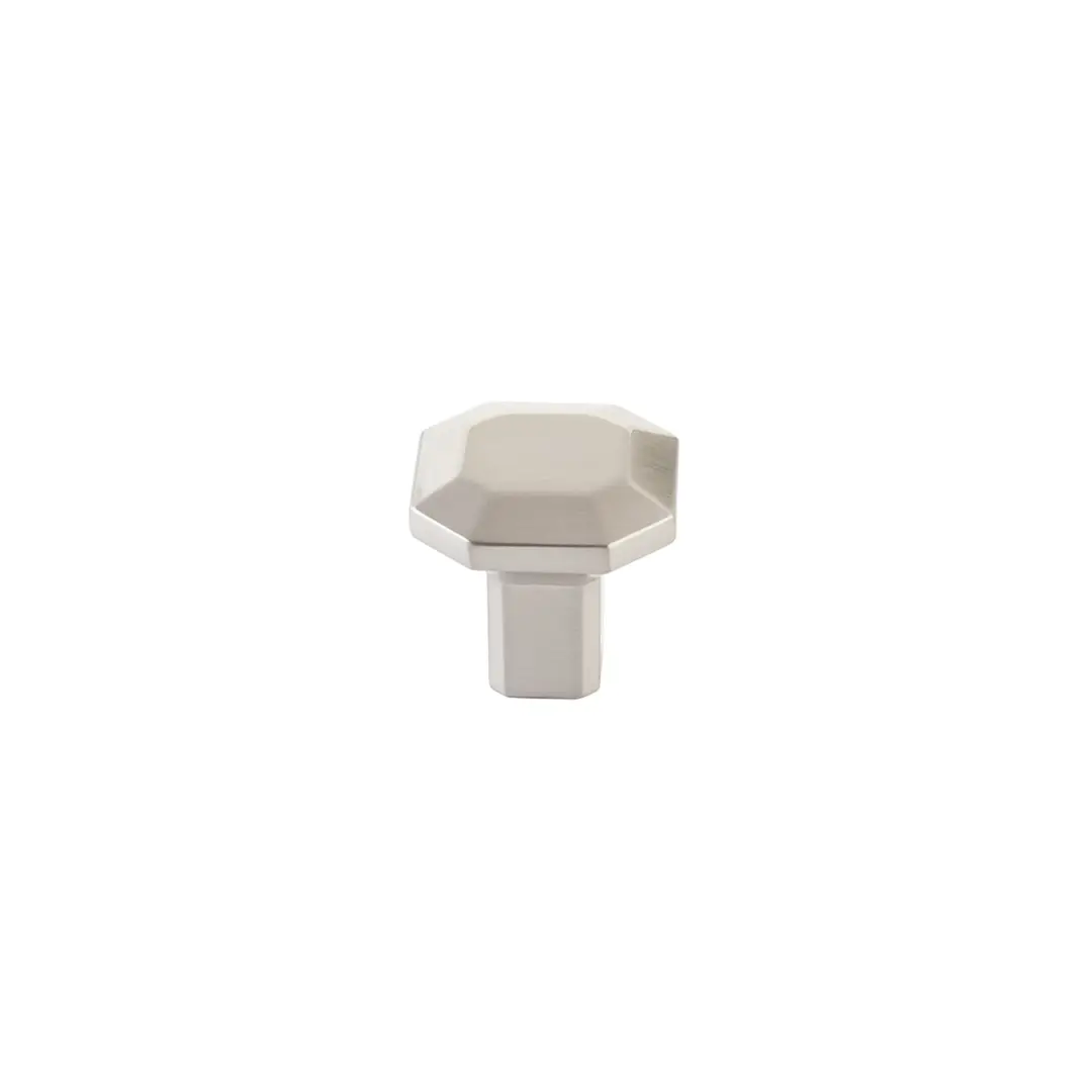 Riviera Square Knob Polished Chrome - 1 1/4 In - Image 3