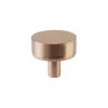 Select Conical Smooth Cabinet Knob Satin Brass - 1 1/4 In