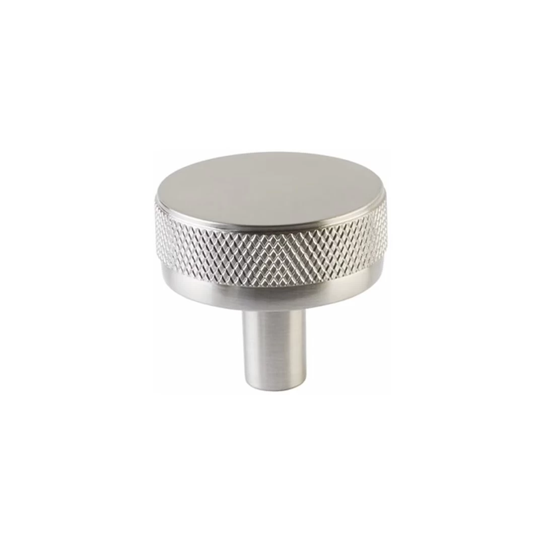Select Conical Knurled Cabinet Knob Polished Chrome - 1 1/4 In - Image 5