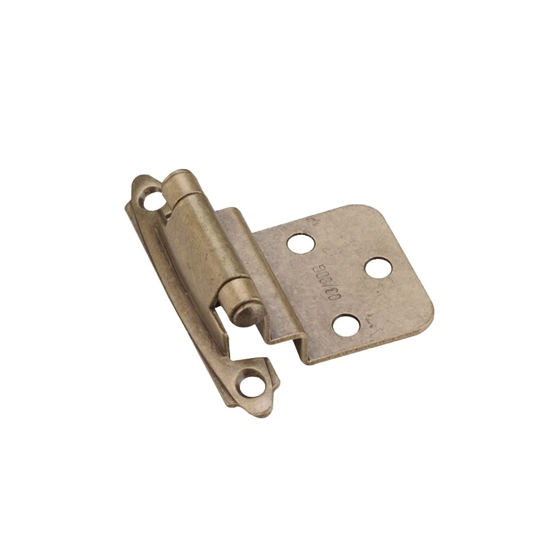 Richelieu Face Frame 3/8 In Inset Hinge - Antique Brass - Image 10