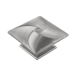 Tempest Knob Matte Black - 3 1/2 In