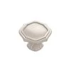 Trellis Quatrefoil Knob Polished Nickel - 1 1/2 In