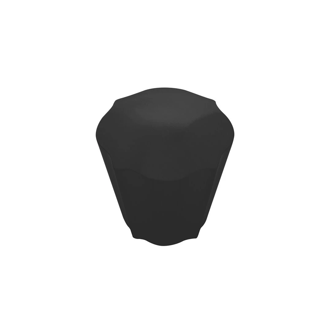 Trellis Traditional Knob Matte Black - 1 3/16 In - Image 2
