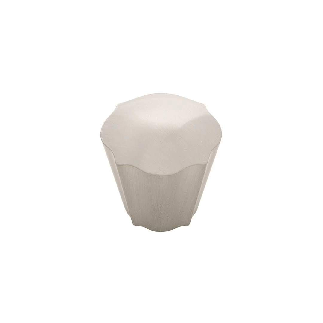 Trellis Traditional Knob Matte Black - 1 3/16 In