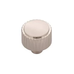 Sinclaire Round Knob Brushed Golden Brass - 1 1/4 In