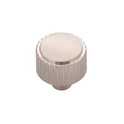 Sinclaire Round Knob Polished Nickel - 1 1/4 In