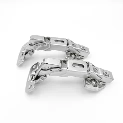 Pivot-Pro C-80 Hinge 155° Soft-Close Full Overlay Screw-On Install (2 Pack)