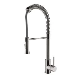 Pearl SPRING SPOUT - III Chrome Brass Kitchen Faucet