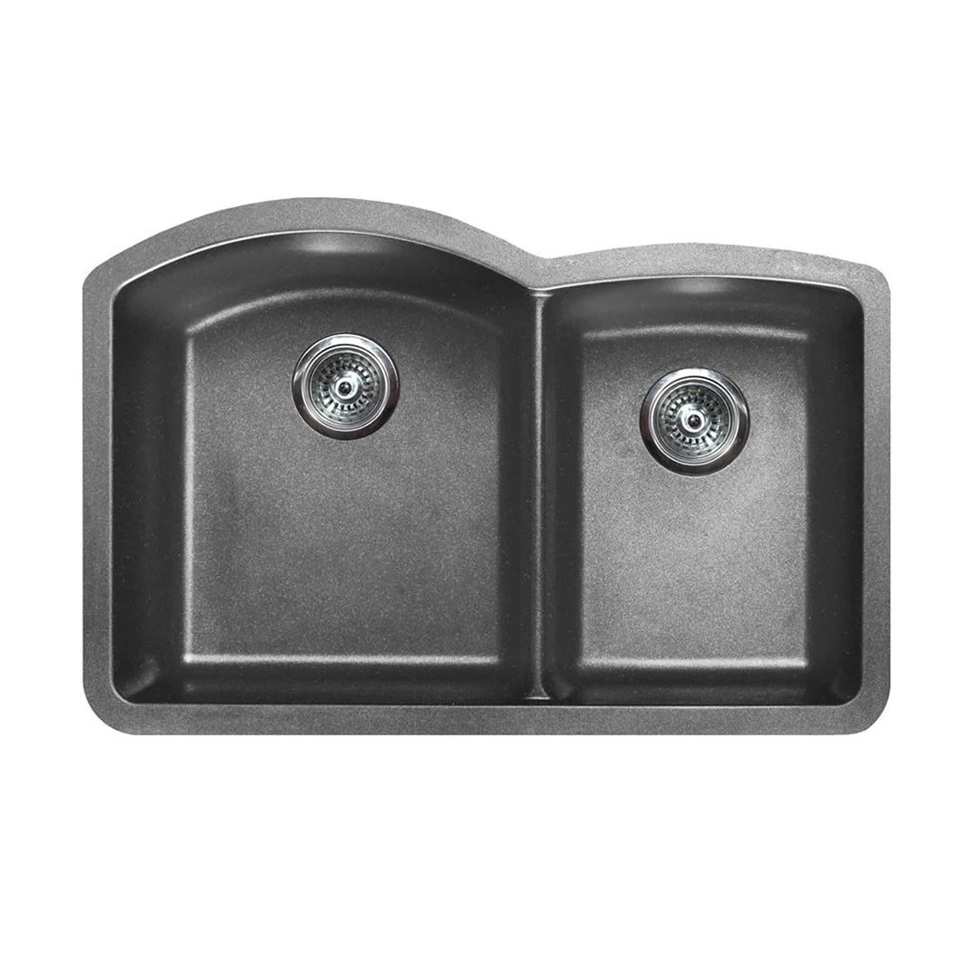 Pearl VERTU - E Smokey Grey NuGranite⢠Kitchen Sink - Image 4