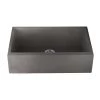 Pearl VERTU - M Graphite NuGranite™ Kitchen Sink