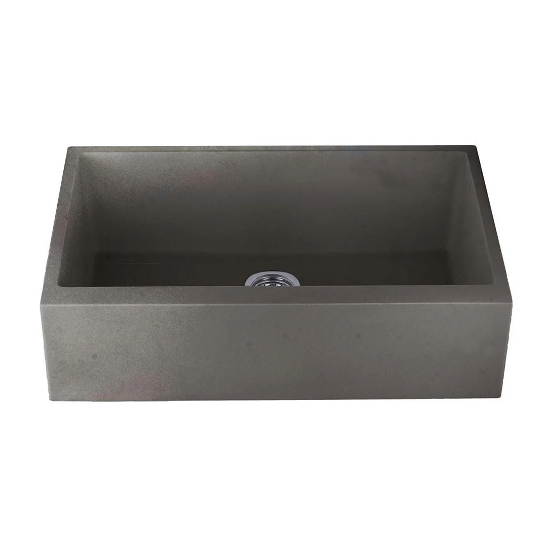 Pearl VERTU - M Smokey Grey NuGranite⢠Kitchen Sink