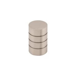 Stacked Knob Polished Chrome - 5/8 In