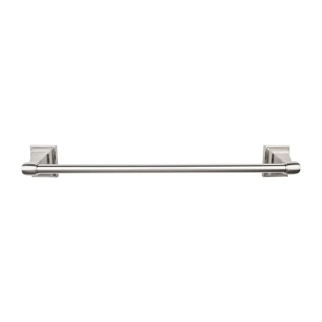 Stratton Bath Single Towel Bar Polished Nickel - 18 In - Image 5
