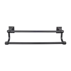 Stratton Bath Double Towel Bar Antique Pewter - 30 In