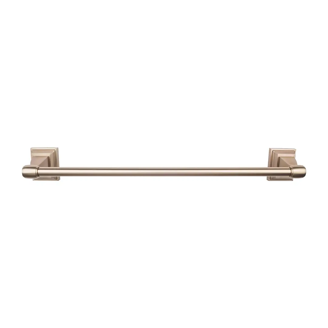 Stratton Bath Single Towel Bar Polished Nickel - 24 In - Image 14
